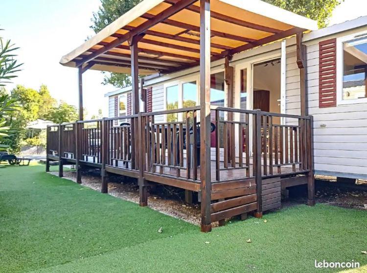 Le Moorea Mobilhome Camping Le Montourey 4 Etoiles Fréjus 외부 사진